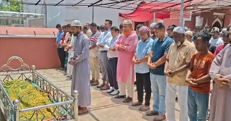 ফাতেমার জানাজা